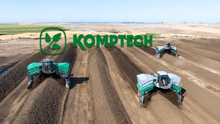 Ovenell Farm Services Komptech Windrow Turners [upl. by Bran621]