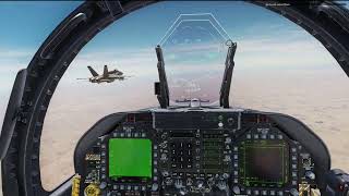 DCS  Sosage RTB in formation with Flip in their F18Cs P15 [upl. by Katharyn617]