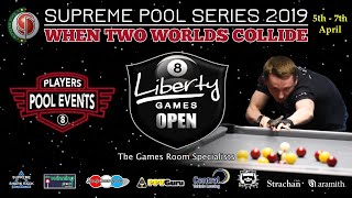 Scott Gillespie vs Omar Mounchid  The Supreme Pool Series  Liberty Games Open  T4 [upl. by Skye]