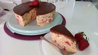 Torta od jagoda za 5 minuta Bez mikserakuhanja i pečenjaStrawberry cake [upl. by Austreng335]