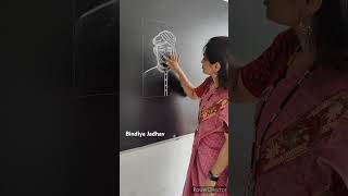 Blackboard drawing art daily diy shortsviral shortsfeed shortsvideo shorts [upl. by Kram]