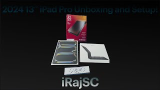 2024 13quot iPad Pro Unboxing and Setup [upl. by Stovall]