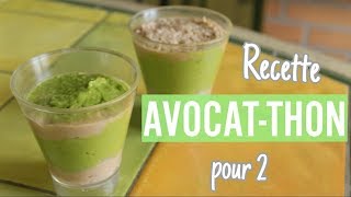 🍴Verrine avocat  thon  RECETTE [upl. by Ynes]