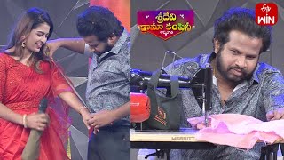 Hyper Aadi Performance  Sridevi Drama Company  2nd April 2023  ETV Telugu [upl. by Penrose425]