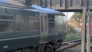 Here is the 3 coach 165 in Highbridge amp Burnham Sunday 3 March 2024 [upl. by Assirahs619]