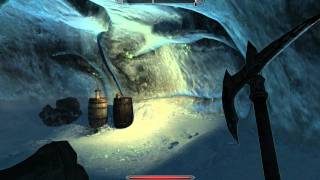 Skyrim Hobs Fall Cave Walkthrough and Unusual Gem 14 [upl. by Adnicaj]