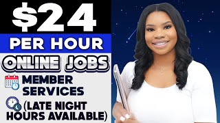 Night WorkFromHome Jobs Make 24Hour Helping Customers Apply Now [upl. by Danialah768]