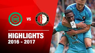 Héérlijke start  Highlights FC Groningen  Feyenoord  Eredivisie 20162017 [upl. by Sinaj]