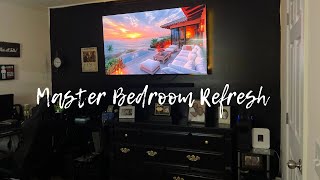 Bedroom Refresh vlog family bedroom family housetohome homedecor decoration home [upl. by Neiman593]