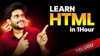 FULL HTML Course in 1 HOUR From a ZERO to HERO  Code With Swaroop [upl. by Aroz]