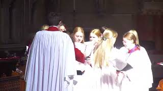 Jonathan Harvey Come Holy Ghost  Truro Cathedral Choir Pentecost Evensong [upl. by Kneeland455]