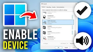 How To Enable Audio Device In Windows 11 amp 10 2024 🎧  Fix No Sound Problem [upl. by Aisyla]