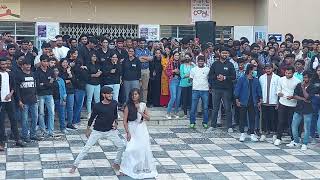 MVSR ENGINEERING COLLEGECSIFESTDANCECLUBCLGFESTFLASHMOB flashmob college dance telugusongs [upl. by Burman]