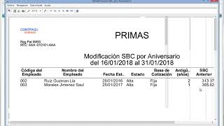 Calculo de la prima vacacional de manera automatica [upl. by Eulau]