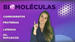 BIOMOLÉCULAS l Prof Louise Medeiros [upl. by Johst]