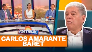 Carlos Amarante Baret Dirigente político  Matinal [upl. by Britton]