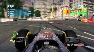 F1 2013  F1 Team PS3  Monaco 100  No Assists [upl. by Yhtur]