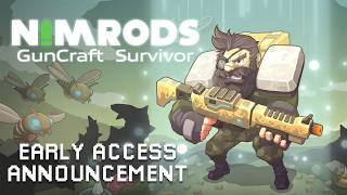 NIMRODS GunCraft Survivor  Early Access Announcement Trailer [upl. by Eniamrahs]