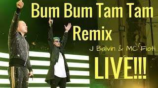 Bum Bum Tam Tam Remix  J Balvin amp MC Fioti Live in Concierto [upl. by Siclari]