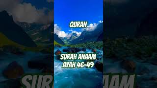 quranurdutranslation surahanam ayah 4649 islamicvideo jannatulfirdaus shortvideo youtube yt [upl. by Eyla]