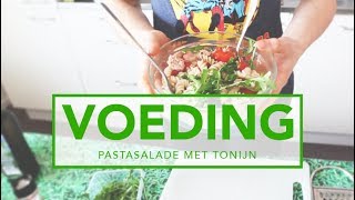 Pastasalade met Tonijn  Voeding  Workoutsquadnl [upl. by Mitzi]