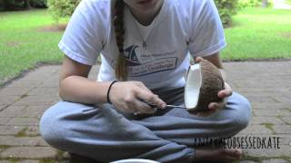 Tutorial Making a coconut hut [upl. by Ettecul862]