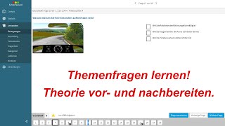 Fahrschulcard  Lektionen lernen  Theorieunterricht vorbereiten bzw nachbereiten  FührerscheinApp [upl. by Noxas]