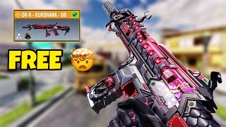 1st FREE Legendary Gun Skin in COD Mobile  Drh  Kurohana 68 [upl. by Nossaj]