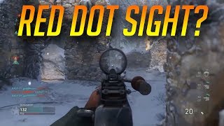 COD WWII Red Dot Sight Scorestreaks and More [upl. by Naic]