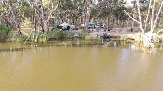 TRIP TO THE MIGHTY MURRAY RIVER IN TORRUMBARRY VICTORIA Camping dirt bikes and watersports [upl. by Aihsekin]