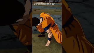 Who wrote these voice lines sparkingzero gaming gohan dragonball [upl. by Cheffetz77]