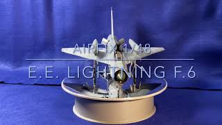 LIGHTNING F6 Airfix 148 [upl. by Suedama]