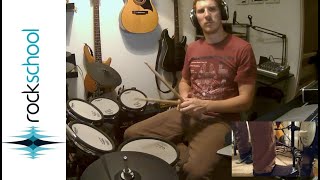 Munky Fusic Rockschool Grade 1 Drums [upl. by Dyl]