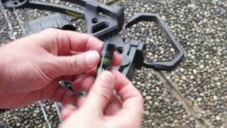 How to wax a crossbow string [upl. by Enajharas]