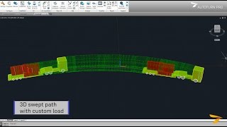 AutoTURN 101  Swept path analysis and turning simulation software [upl. by Arateehc]