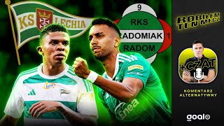 LECHIA  RADOMIAK KOMENTARZ ALTERNATYWNY  Robiłem ten mecz [upl. by Soiritos]