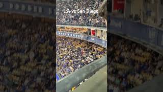 LA vs San Diego Base ball [upl. by Nosduh407]