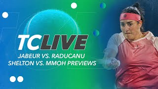 Jabeur vs Raducanu amp Shelton vs Mmoh Previews  Tennis Channel Live [upl. by Loni]