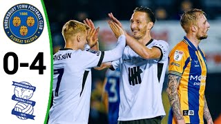 Shrewsbury vs Birmingham 04 All Goals and Extended Highlights [upl. by Isaiah]