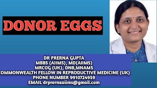 IVF with donor eggs Dr Prerna Gupta [upl. by Vesta]