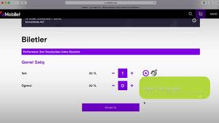 Mobilet Nasıl Bilet Alırsın [upl. by Everick]