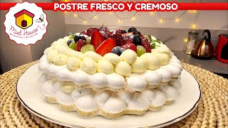 POSTRE NAVIDEÑO hoy hacemos PAVLOVA mas rica y fácil [upl. by Rafferty]