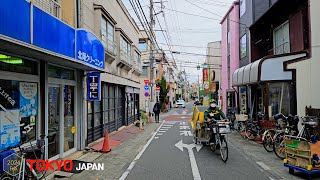 Sengoku Street •4k Tokyo Japan [upl. by Shulock]