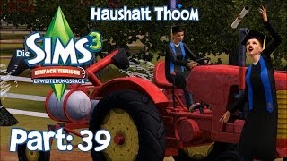 Let´s play Die Sims 3 Einfach Tierisch  HaushaltThoom ◊ Part 39  Opis HolperTraktor DEHD [upl. by Zeculon]