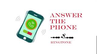 Ringtone for your cellphone  Voice female  Answer the phone [upl. by Avron30]