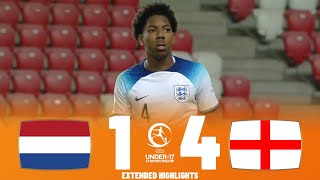 England vs Netherlands  Highlights  U17 European Championship 21052023 [upl. by Westerfield]