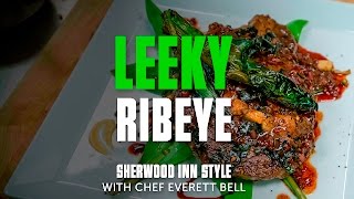 The Leeky Rib Eye  Wild Leek Recipe [upl. by Melena852]