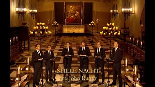 The Kings Singers  Stille nacht Silent Night  Live from Kings College Chapel [upl. by Enilesoj]