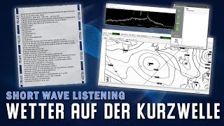 Wetter Via Kurzwelle 🌞 Wetterfax Volmet Fernschreiber amp Co [upl. by Semreh]