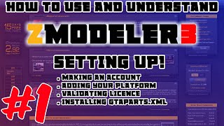 SETTING UP  How To Use ZMODELER 3 For Complete Beginners  ZMODELER 3 Tutorial  Episode 1 [upl. by Sirret928]